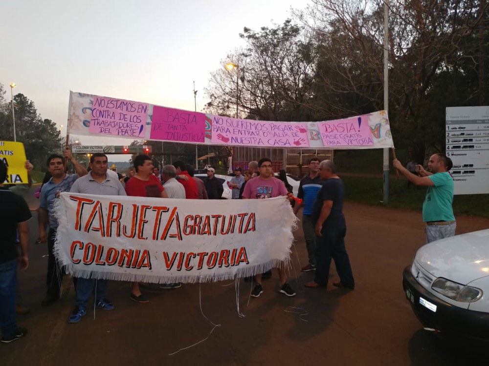 Colonia Victoria: reunión entre vecinos, el juez y la concesionaria