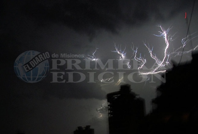 Varias localidades misioneras sin luz a causa de la tormenta