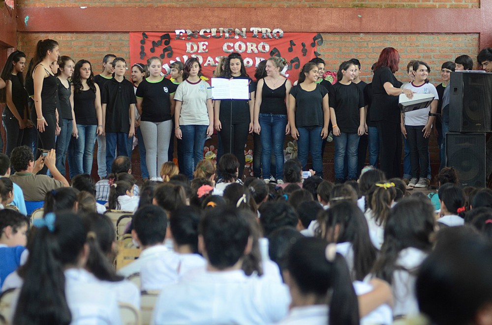Este lunes se realizará el Encuentro de Coros Escolares