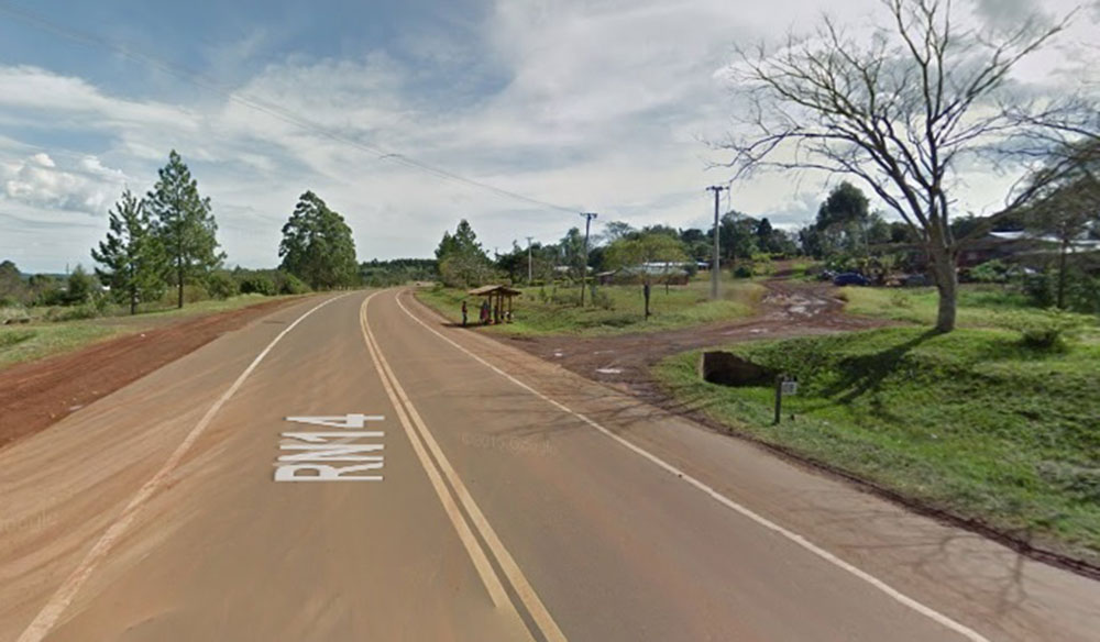 Reclaman un puente aéreo sobre la ruta 14 en Fracrán