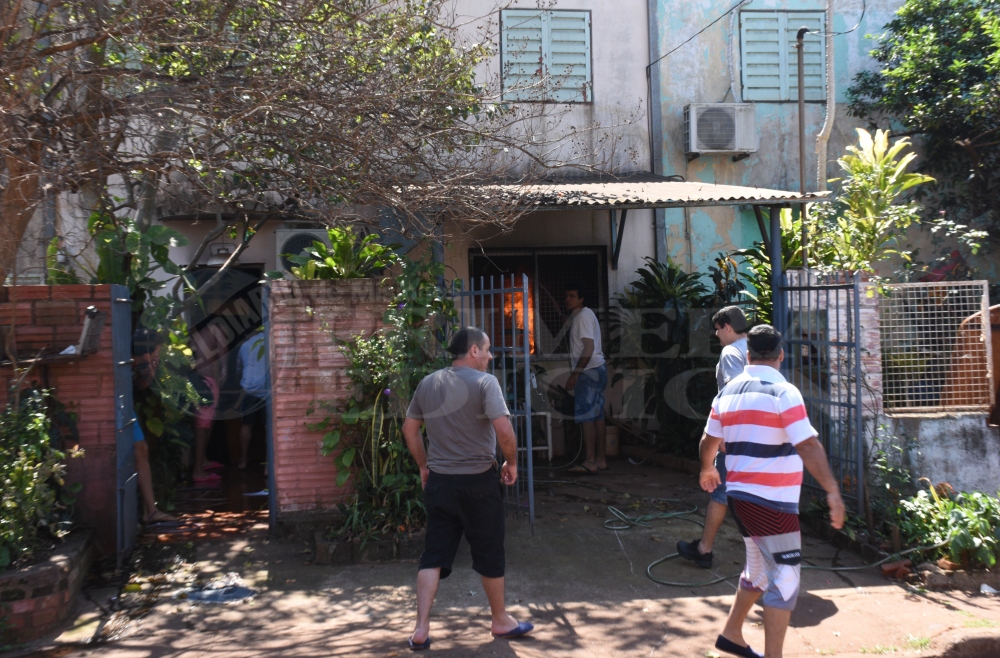 Posadas: susto y solidaridad de vecinos en chacra 114