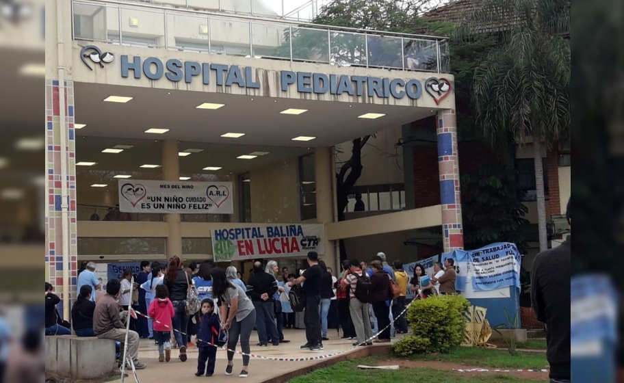 Trabajadores de salud paran en toda la provincia