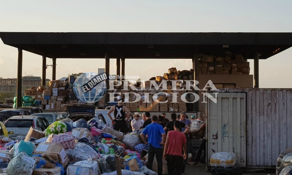 Finalizan registro de mercadería por el robo en Prefectura Iguazú