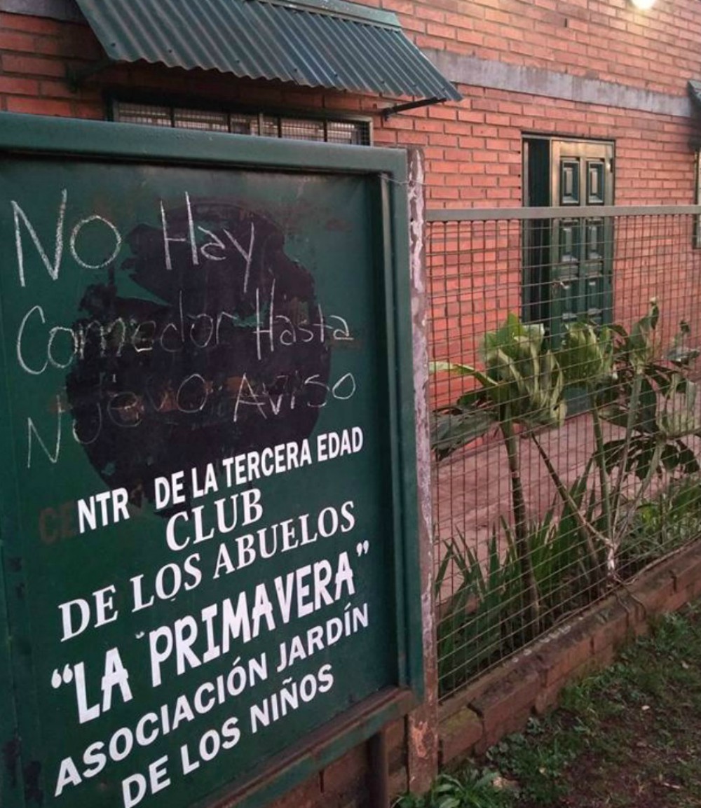 Reabrió el comedor del Club de Abuelos del barrio San Jorge