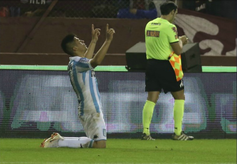 Mirá el gol con el que Racing recuperó el liderazgo de la Superliga