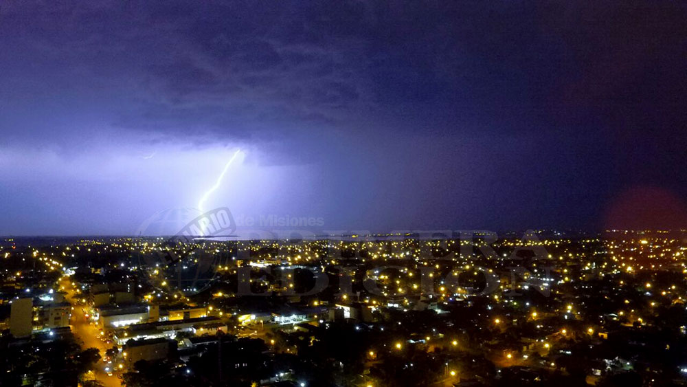 Alerta vigente para este lunes por tormentas fuertes o severas
