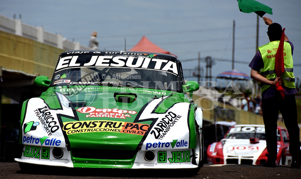 VOLVIÓ A GOLPEAR. El Indio se quedó con la pole y hoy buscará estirar la ventaja en la tabla del TC4000 Misionero. La clasificación fue muy pareja.