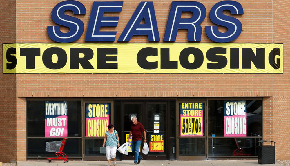 La famosa cadena estadounidense Sears declaró la quiebra