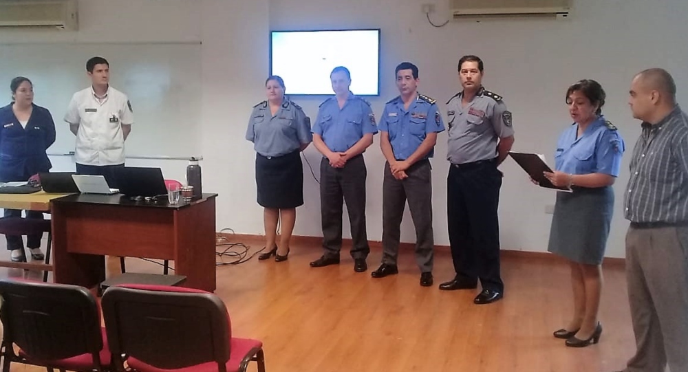 Oficiales y Suboficiales del SPP se capacitaron sobre “Violencia Familiar”