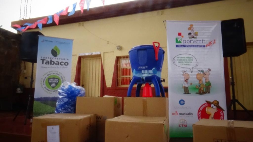 Escuelas Rurales recibieron Potabilizadores de “Agua Segura”