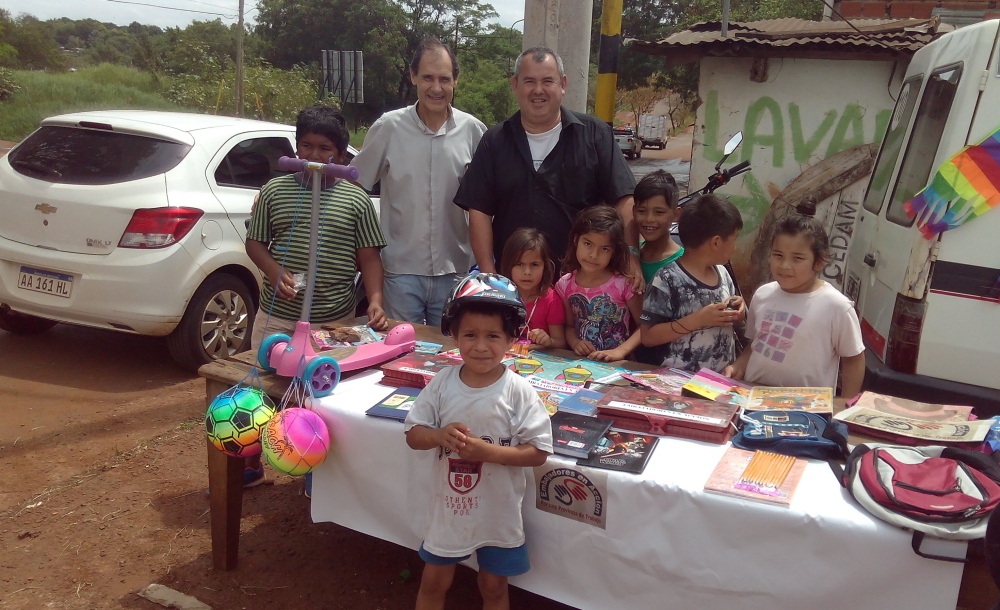 Día solidario en la Chacra 244 para los afectados por el último temporal
