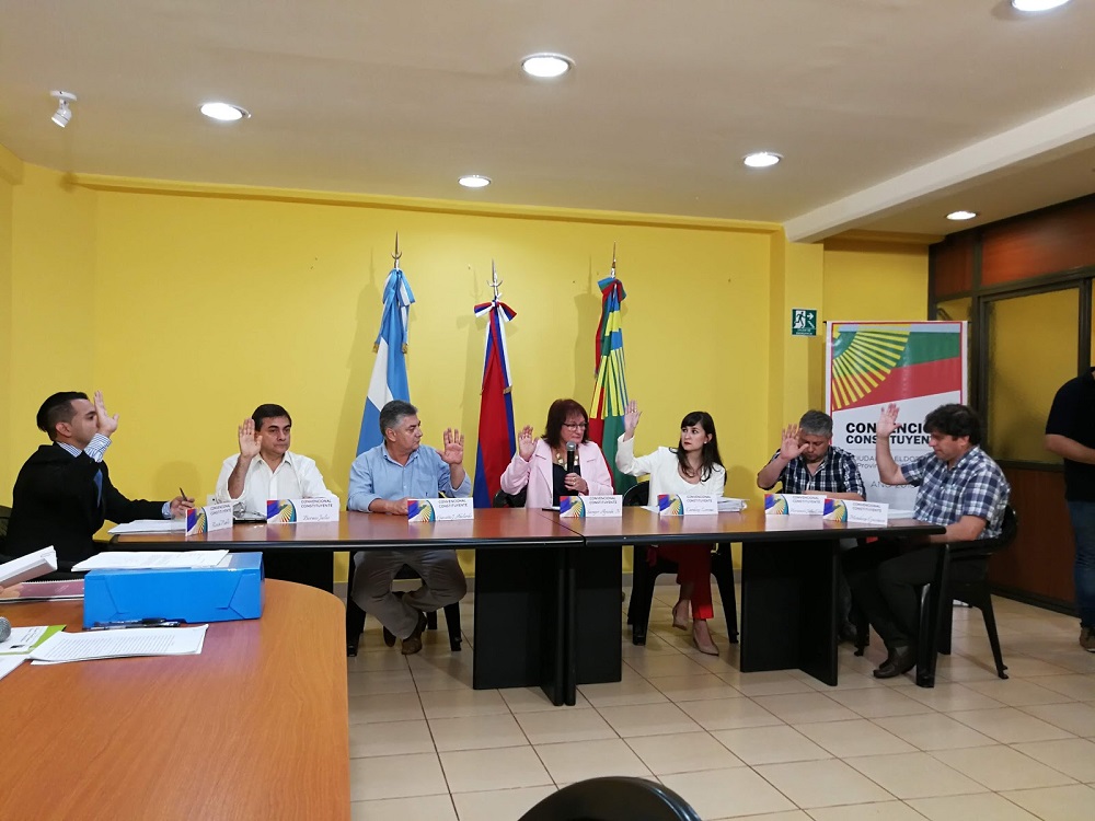 Los convencionales constituyentes aprobaron la Carta Orgánica de Eldorado