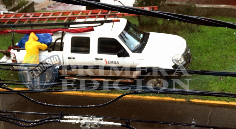 EMSA informó estado del servicio eléctrico tras temporal