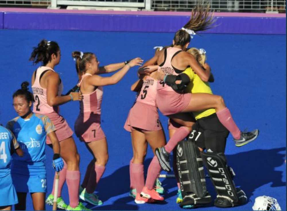 Las Leoncitas ganaron el oro en hockey sobre césped