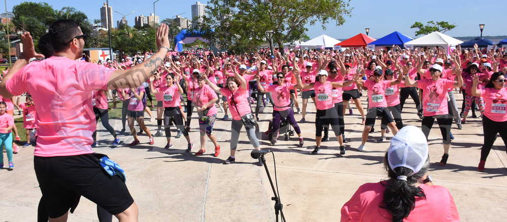 Ecos de una jornada rosa para concientizar y prevenir el cáncer de mama