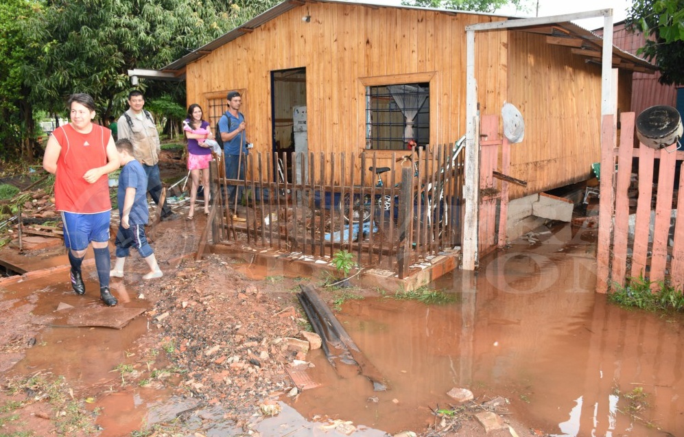 “De la fuerte tormenta en Posadas no se salvó nadie”