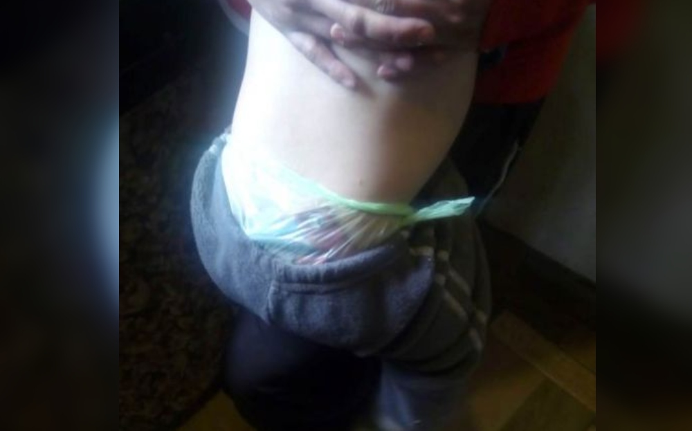 Mendoza: bebé usa trapos y bolsas de plástico como pañales