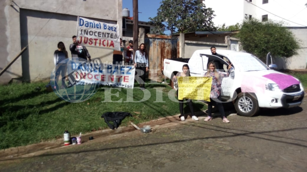 Ataque en costanera: familiares del detenido volvieron a protestar
