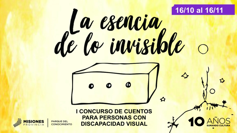 Concurso de Cuentos para personas con discapacidad visual