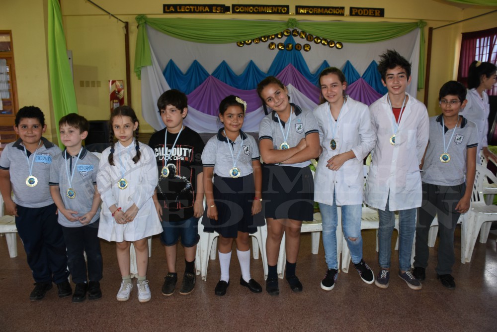 Medalla “Pequeños grandes lectores”, porque en la lectura hay libertad