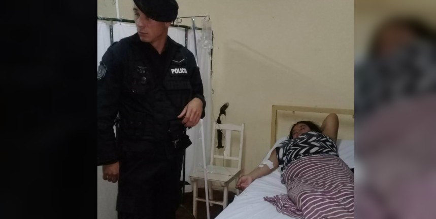 Policías de San Javier reanimaron a mujer que se electrocutó