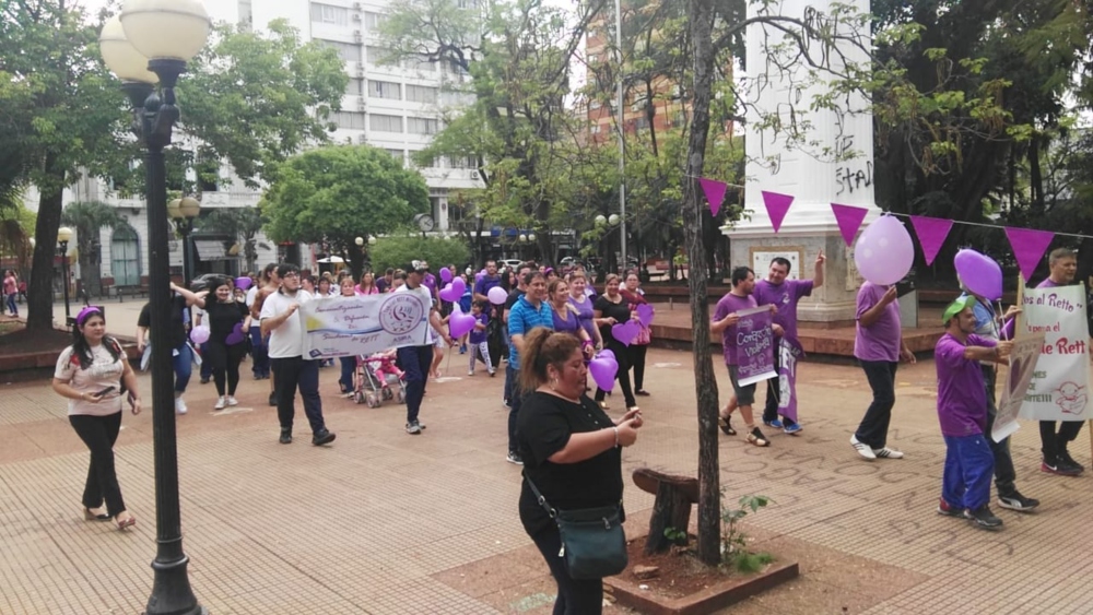 Caminata para concientizar sobre el síndrome de Rett