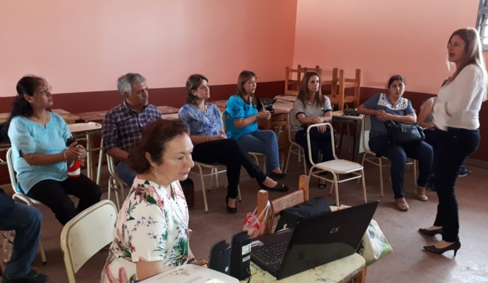Docentes del CEP 6 en taller de Prevención de Conductas Adictivas