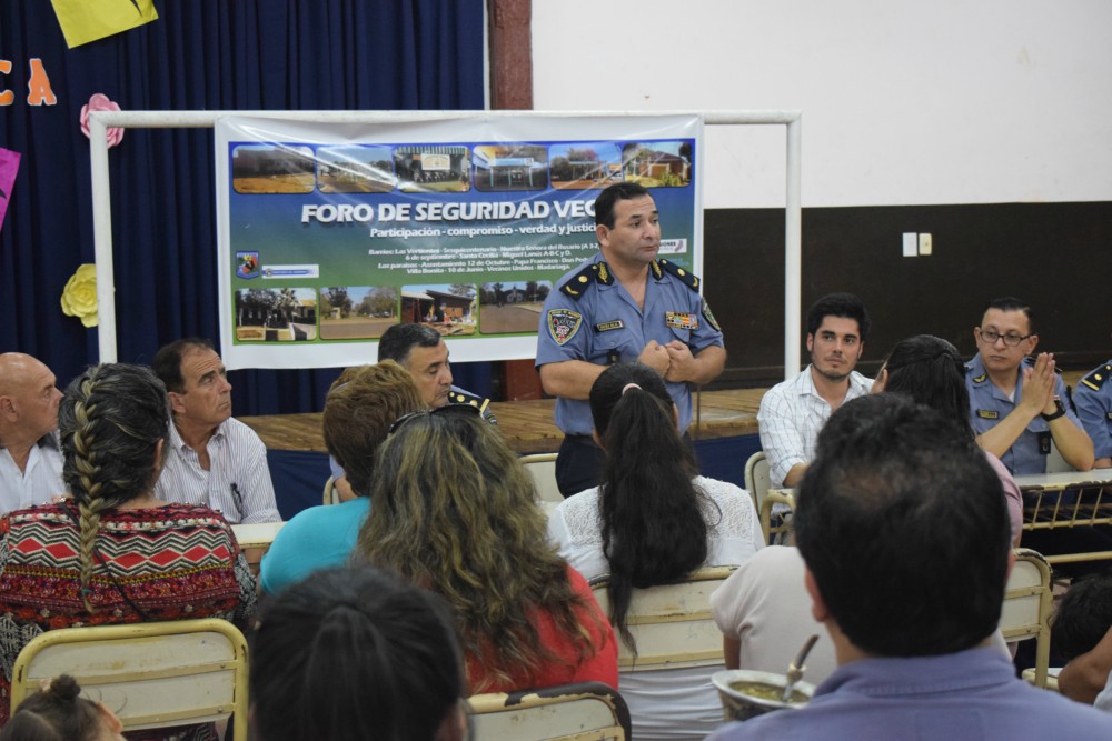 Intensifican las reuniones con los Foros de Seguridad