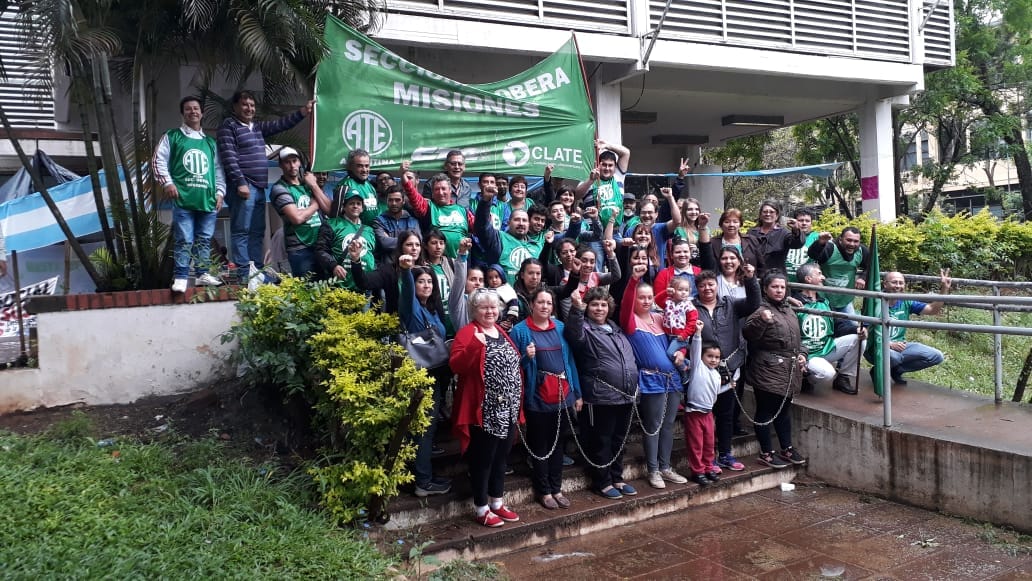 Tomaron edificio del Ministerio de Desarrollo Social de la Provincia