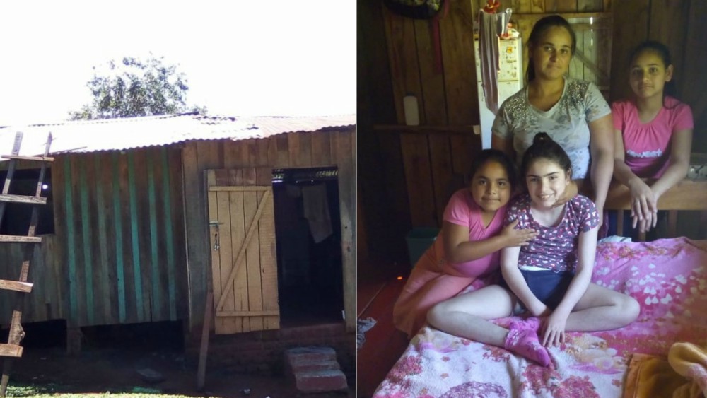 Joven pide ayuda para construir pieza para su hermana enferma