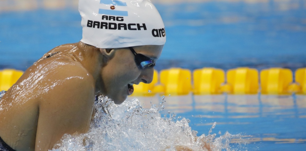 La argentina Bardach, medalla de oro en el Sudamericano de Natación
