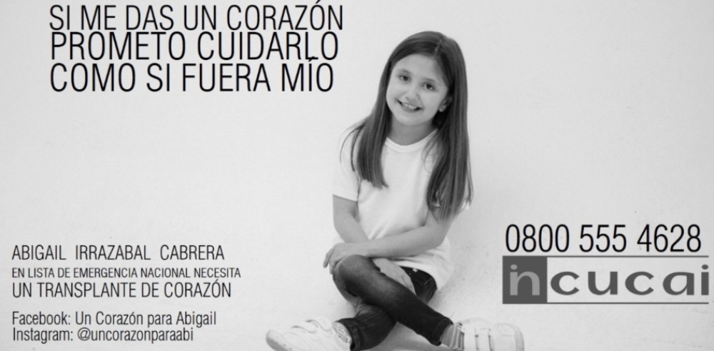 Abigail sigue en Buenos Aires a la espera de un nuevo corazón