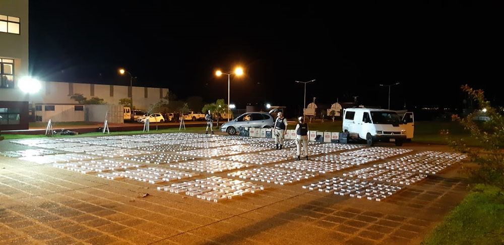 Secuestran cargamento de cigarrillos valuado en casi dos millones de pesos