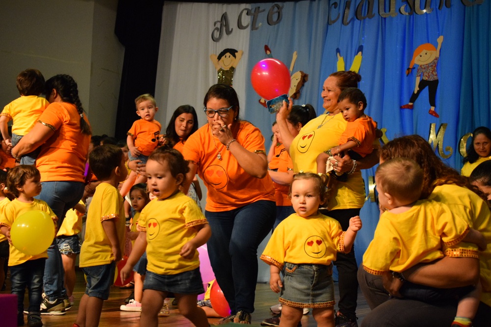 Jardines maternales municipales festejaron el cierre del ciclo lectivo
