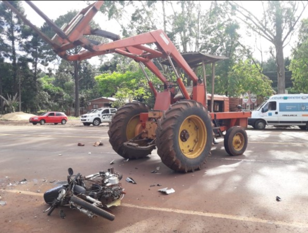 Falleció un motociclista en Capioví
