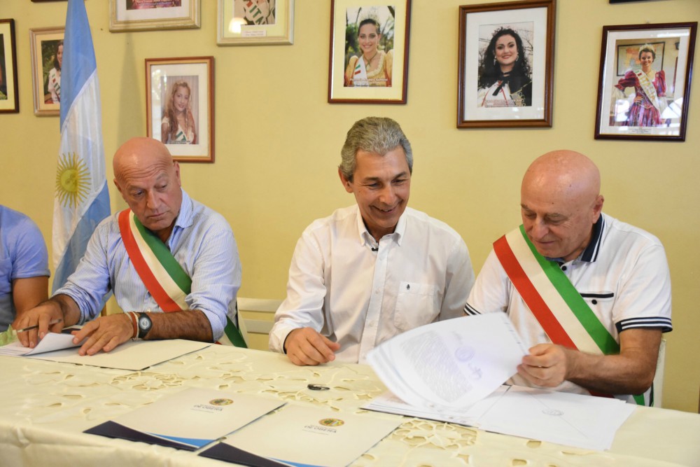 Oberá se “hermanó” con dos ciudades italianas