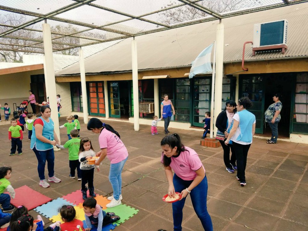 Se firmaron convenios para quince Espacios de Primera Infancia