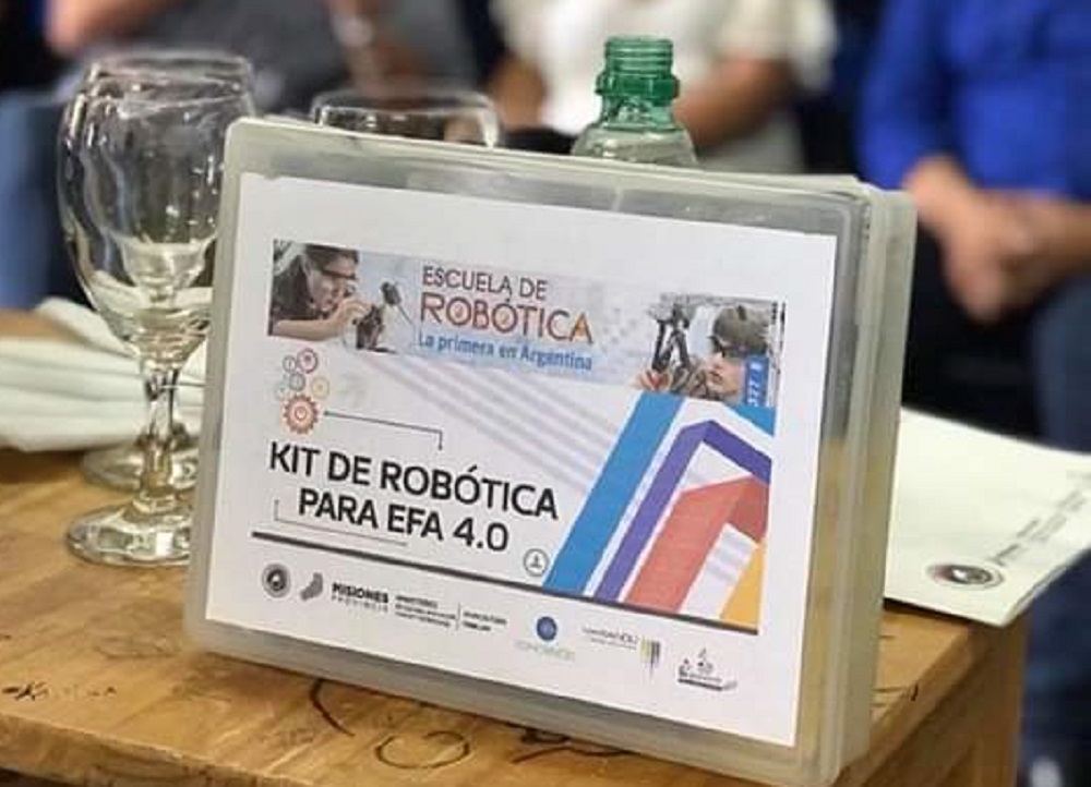 Talleres de robótica en 15 EFAs