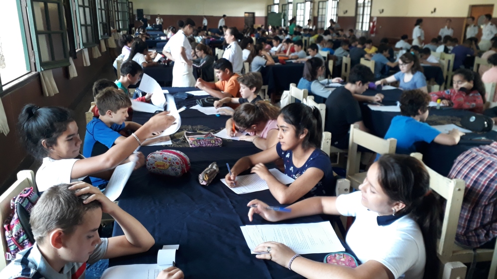 Rindieron examen de ingreso 2019 al Liceo Storni