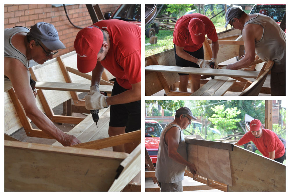 “Chino” Pitana, el Papá Noel corpeño Las golosinas más esperadas