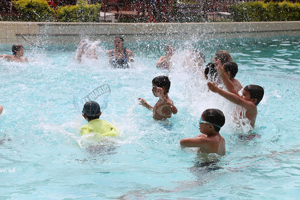 Los natatorios funcionan a pleno en Oberá