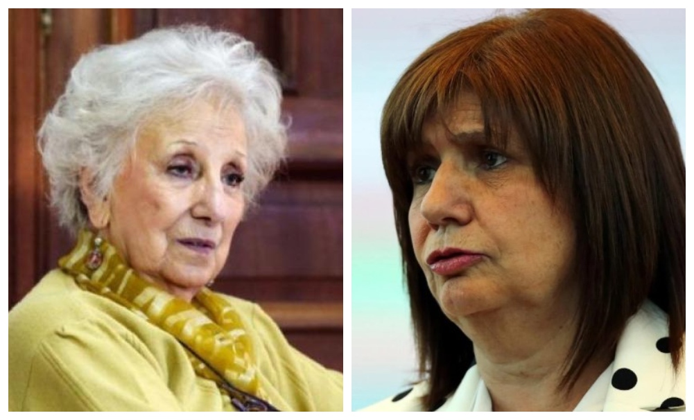Para Carlotto, Bullrich busca “legalizar la muerte”
