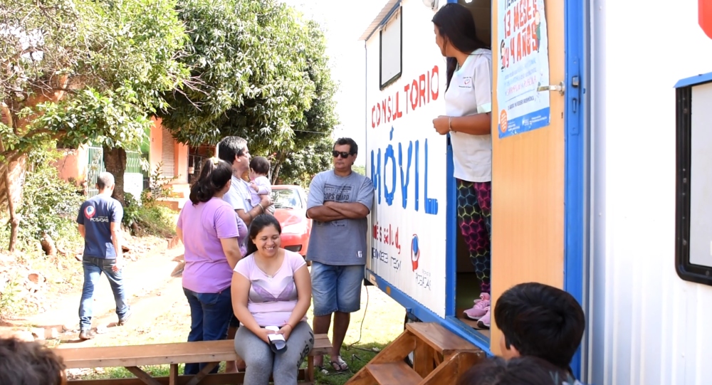 Consultorio móvil:  1.400 atenciones en distintos barrios