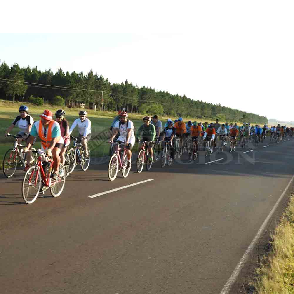 Los bici-peregrinos misioneros partieron bien temprano rumbo a Itatí