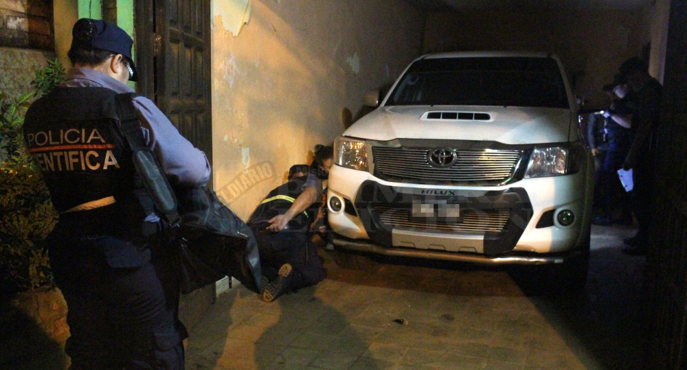 Después del ataque fue borrada la memoria del GPS de la camioneta