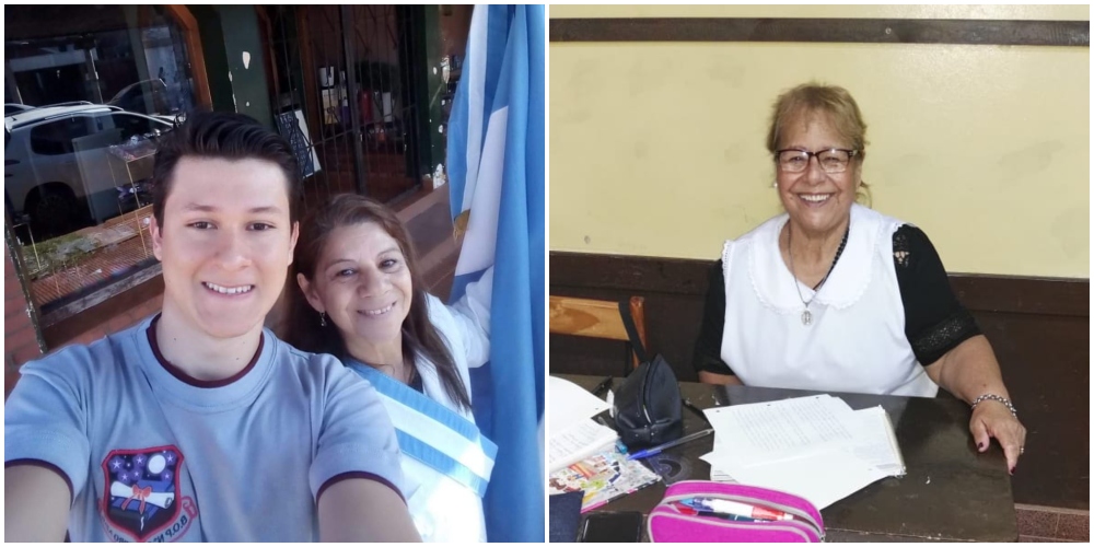 Tienen 60 y 74 años y son las abanderadas del BOP 81 de Adultos  