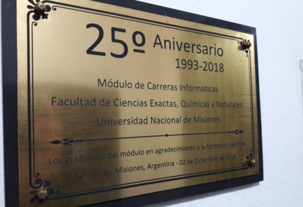 El Módulo Apóstoles celebró sus Bodas de Plata