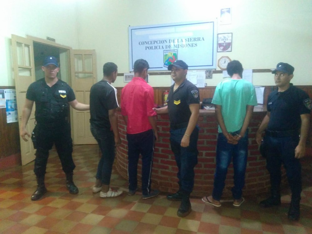 Detienen a una banda que atacó con machete a tres personas