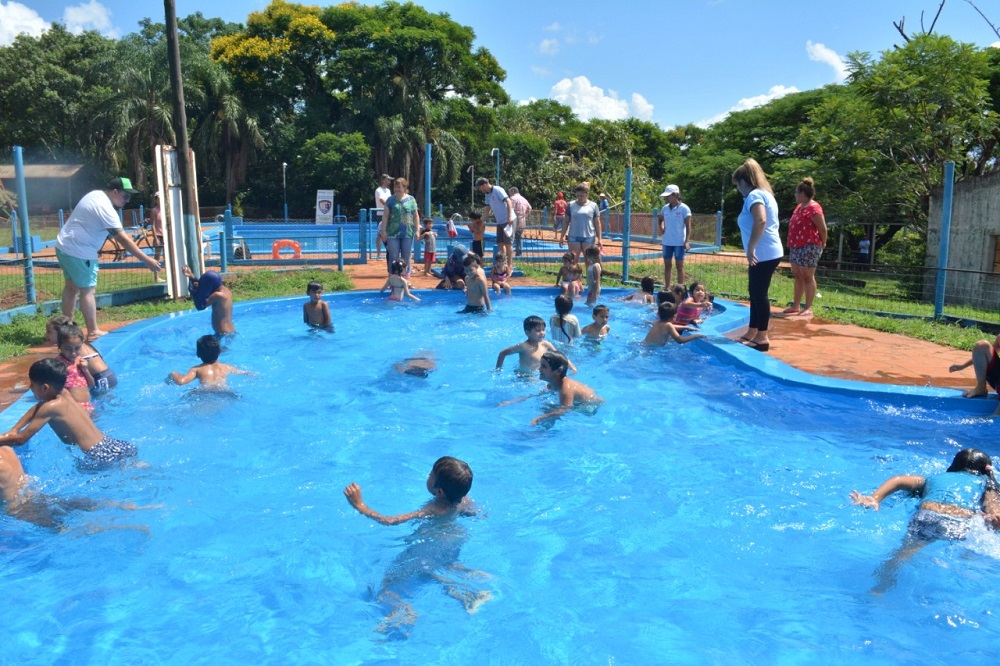 Niños y adultos mayores comenzaron la Colonia de Vacaciones 2019