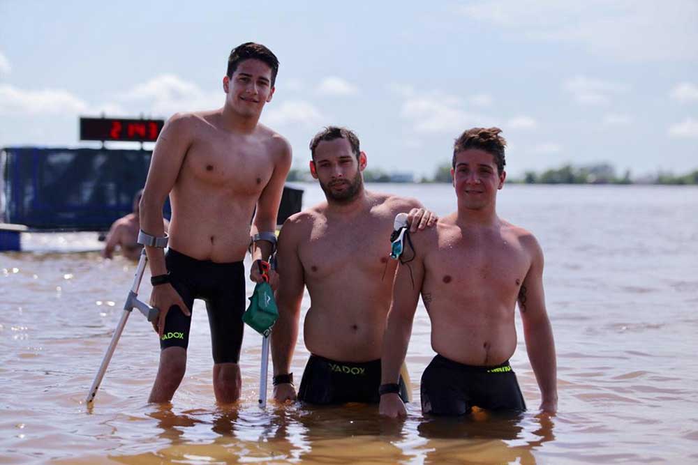 El deporte adaptado debutó en los Juegos Nacionales de Playa